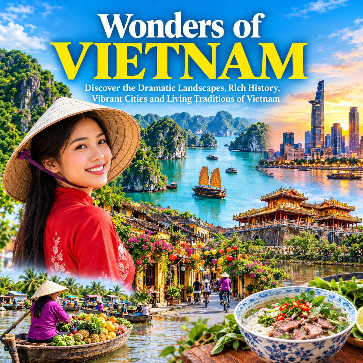 Cover of Wonders of Vietnam