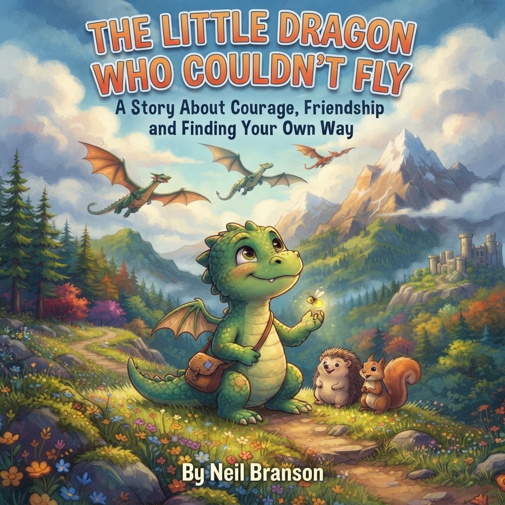 Cover of The Little Dragon Who Couldn't Fly